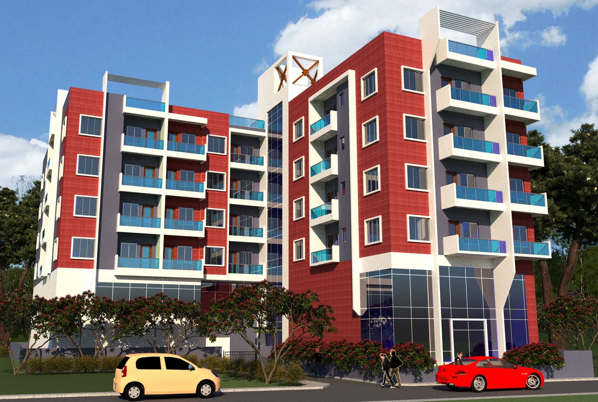 Apartment Buildings at Coochbehar